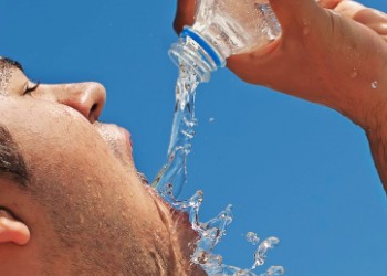 Men Drinking Water for Better Sexual Performance